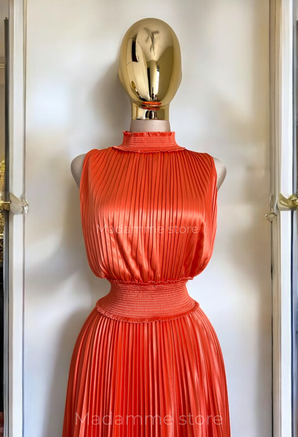 Vestido Éclat Coralino