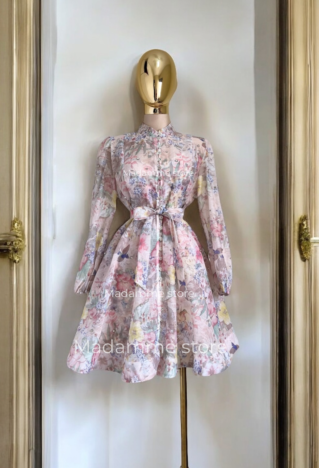 Vestido Corto Pedrería