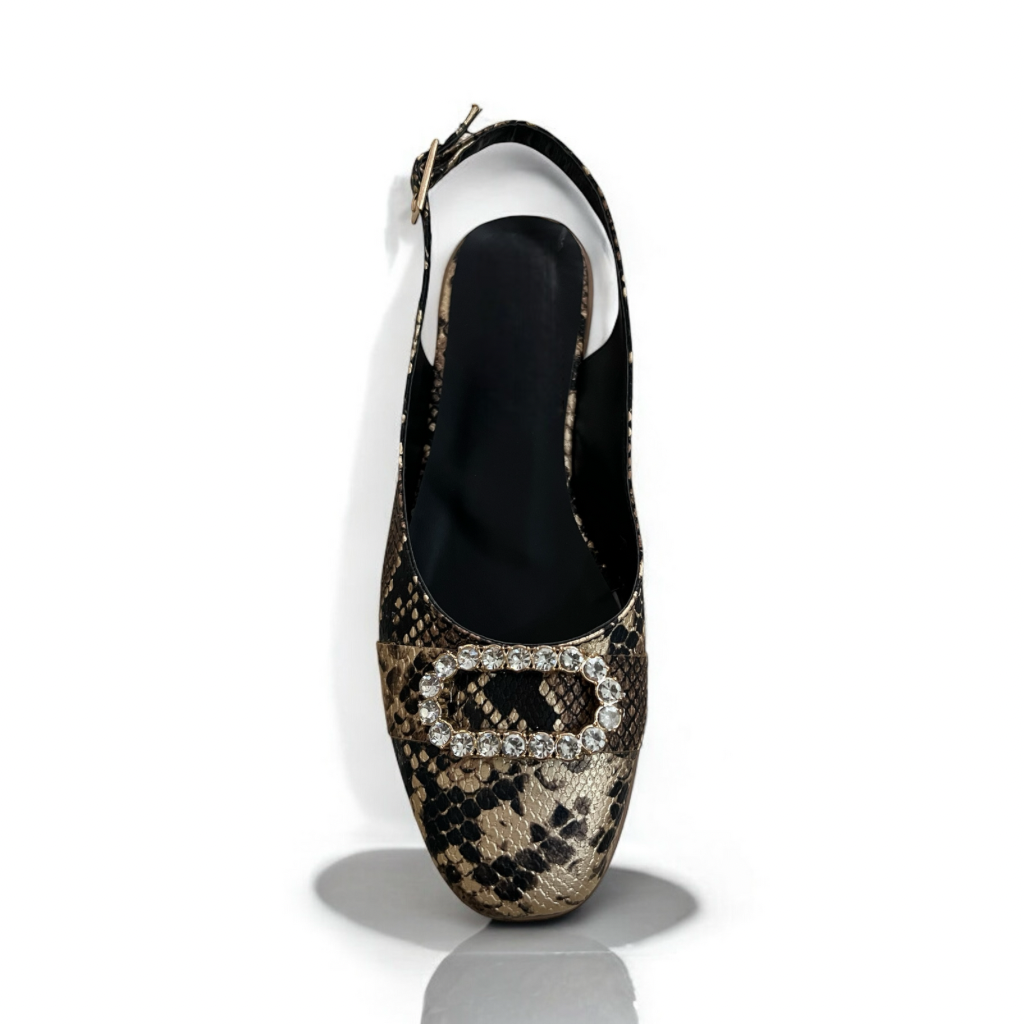 Flats Animal Print Glam