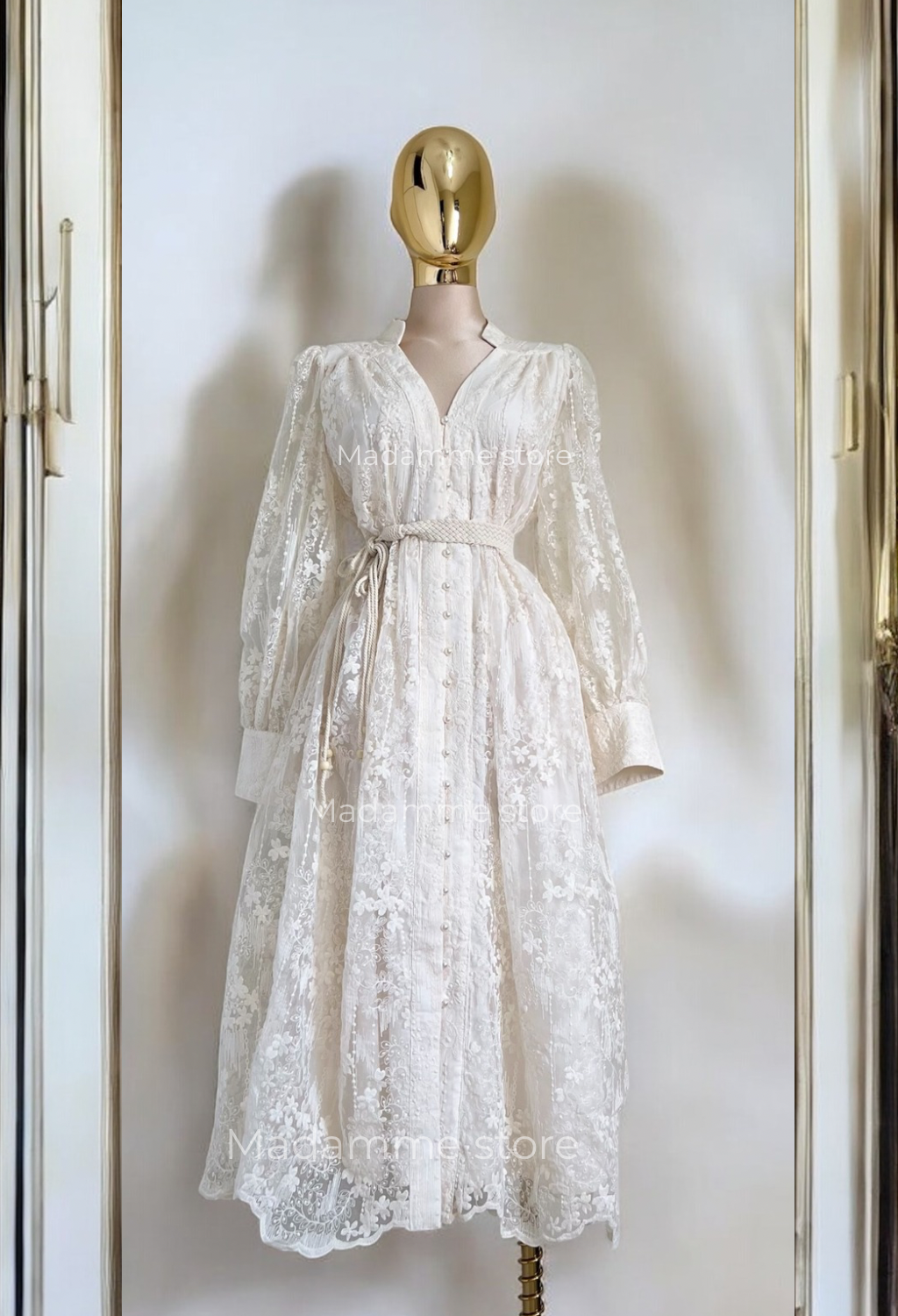 Vestido Sophie Blanche