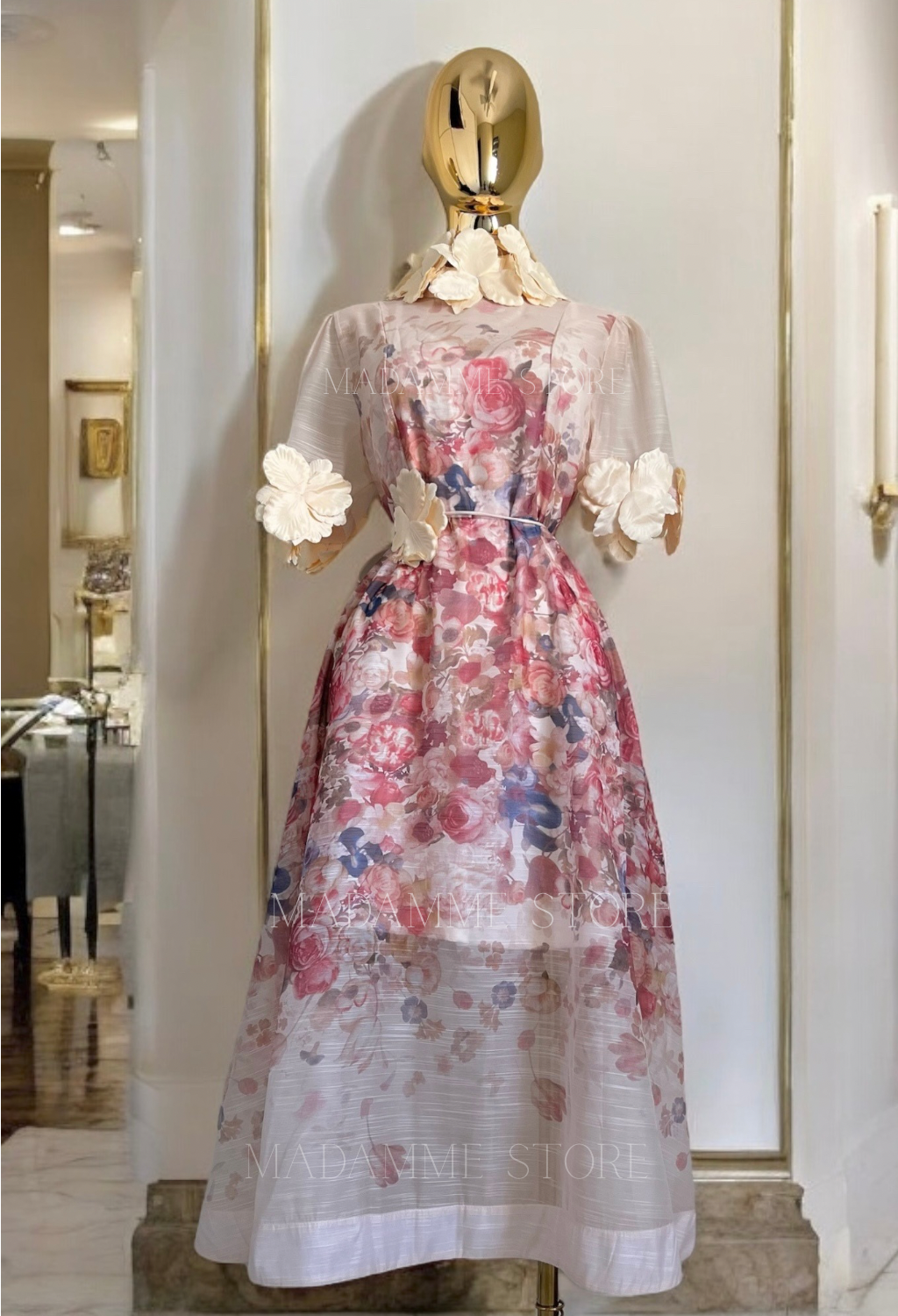 Vestido Pétalo de seda