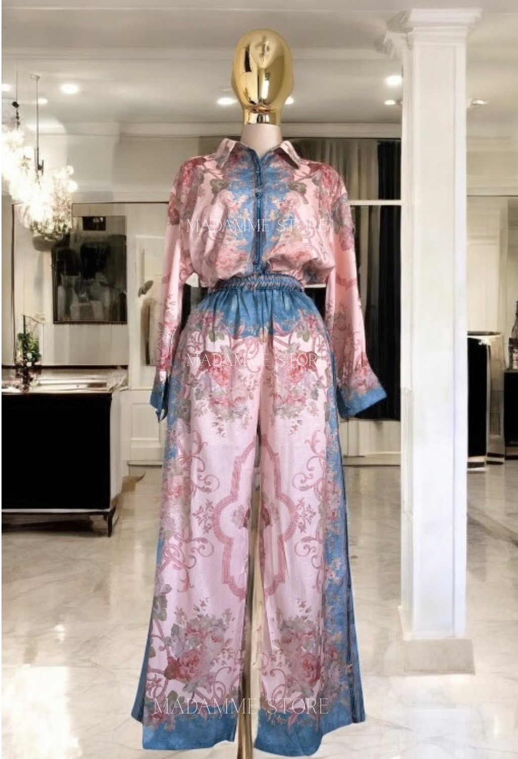 Conjunto Barroco Rosé