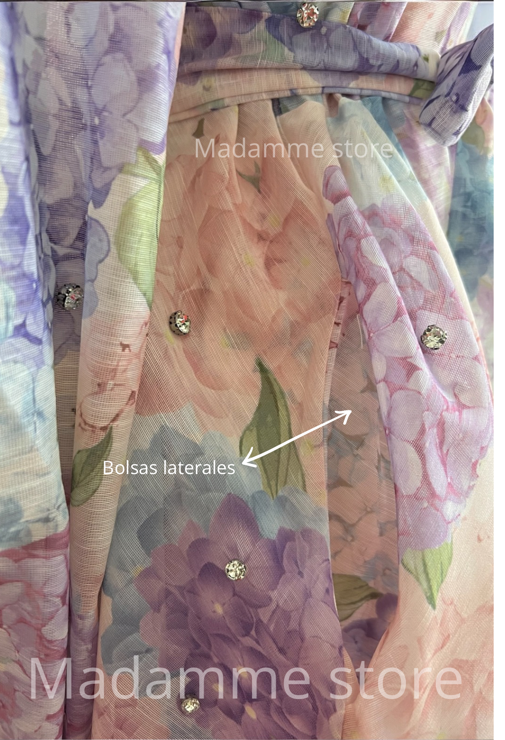 Vestido corto Luz de Uva 🍇