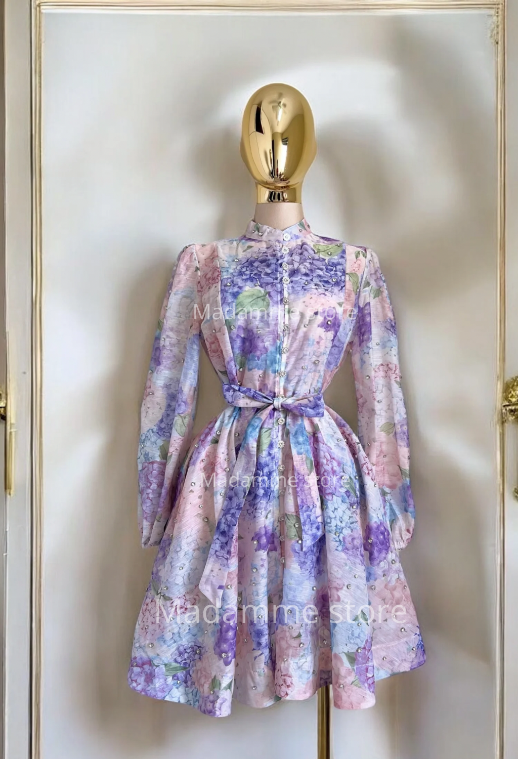 Vestido corto Luz de Uva 🍇