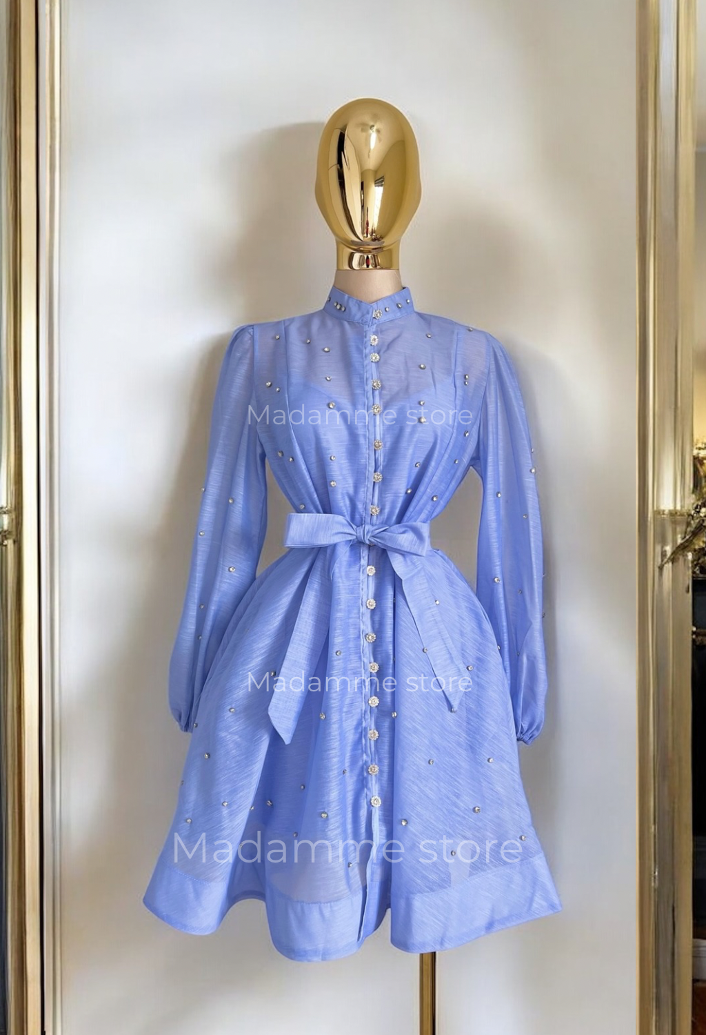 Vestido Cortos Pedrería