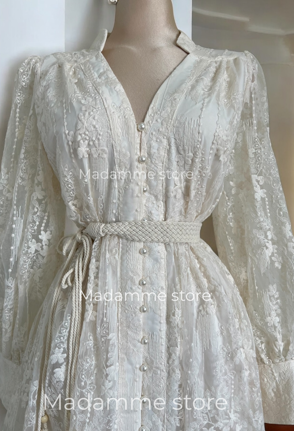 Vestido Sophie Blanche
