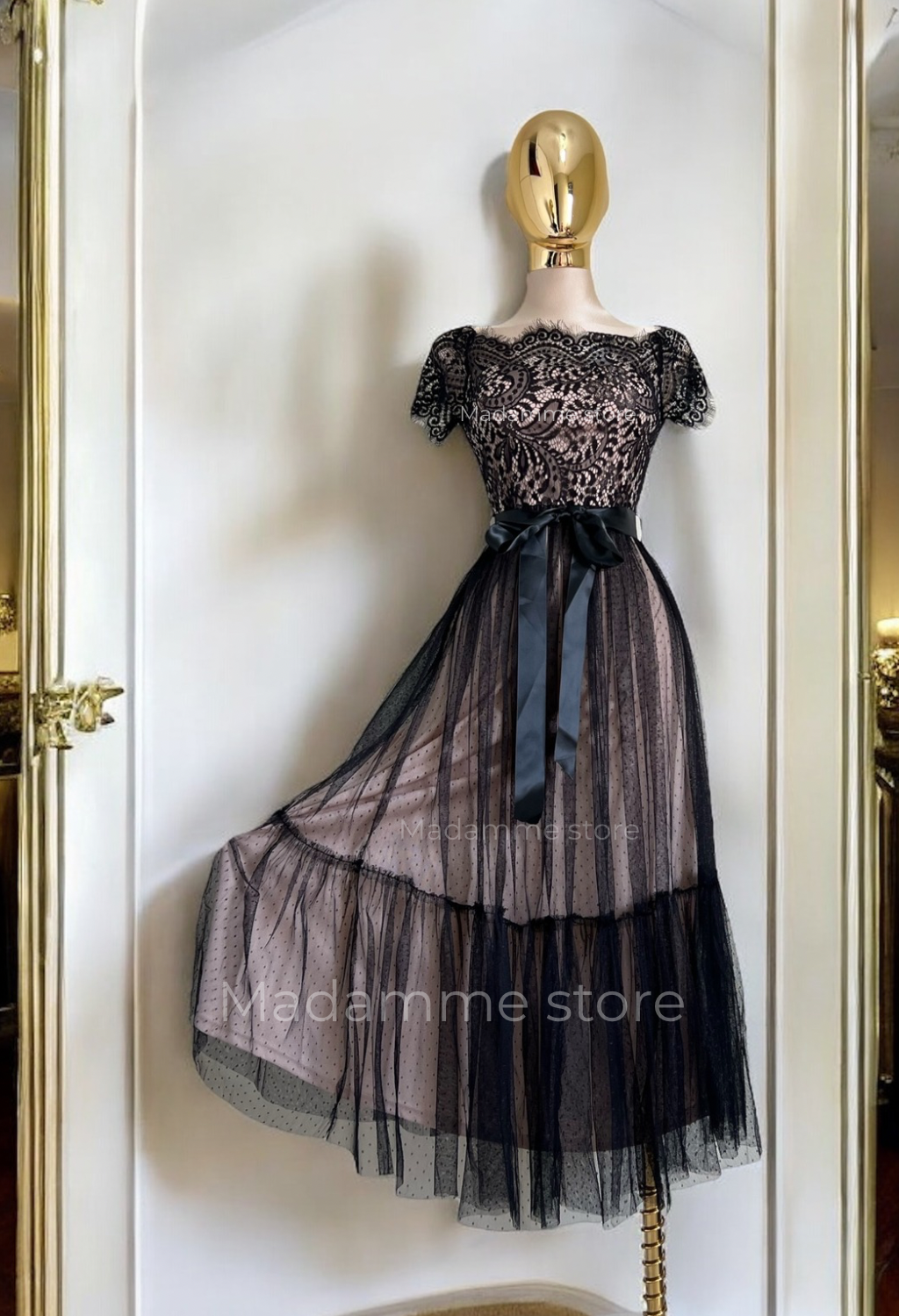 Vestido Flor de Medianoche