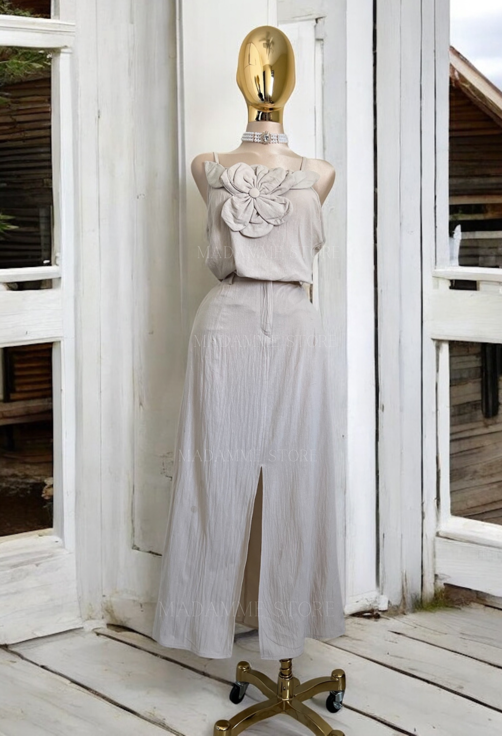 Conjunto Flor 3D