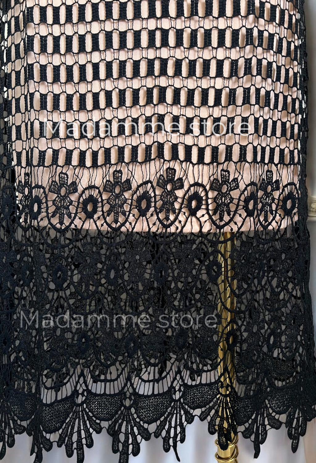 Vestido Encaje Noir Éternel
