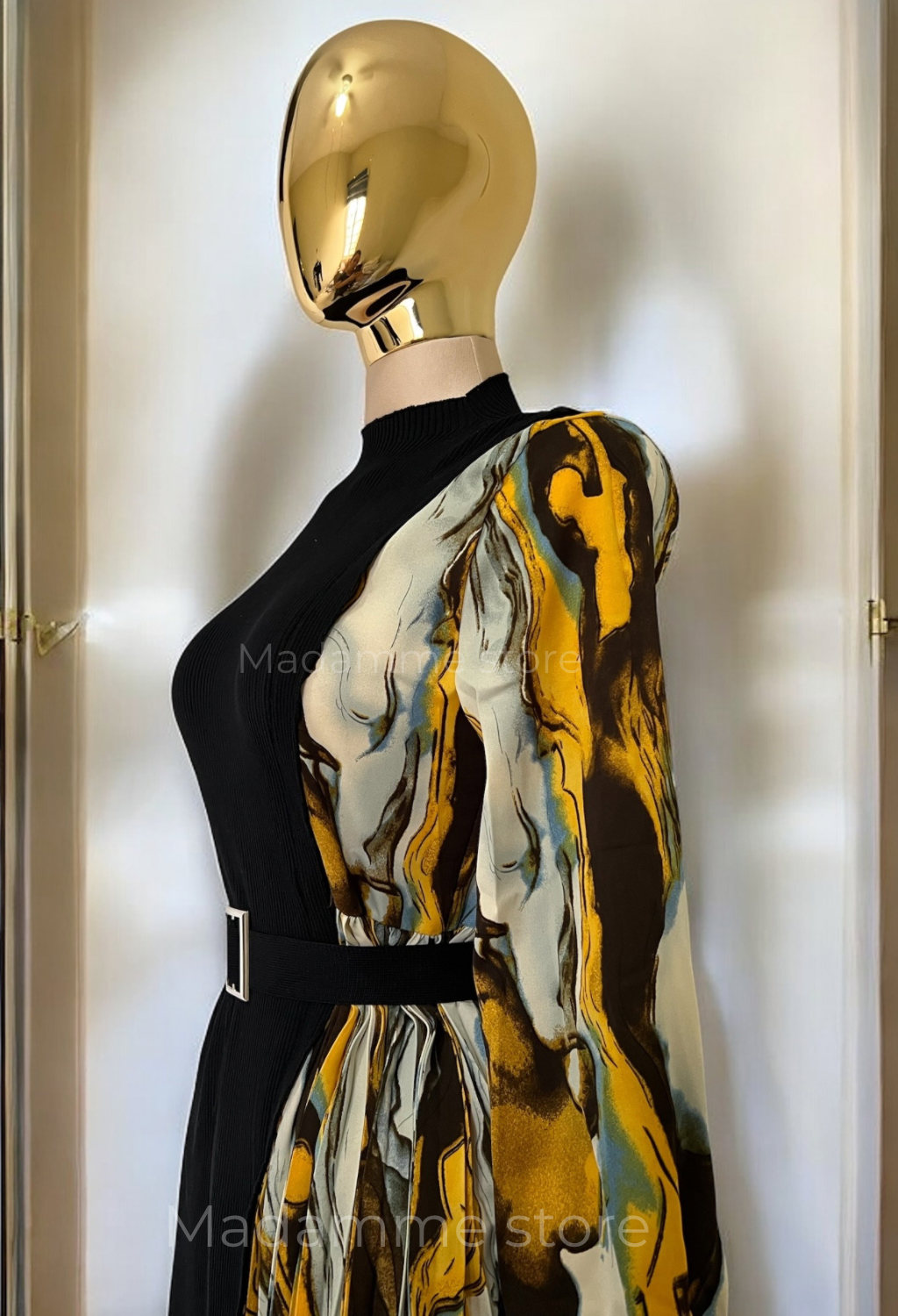 Vestido plisado Paris