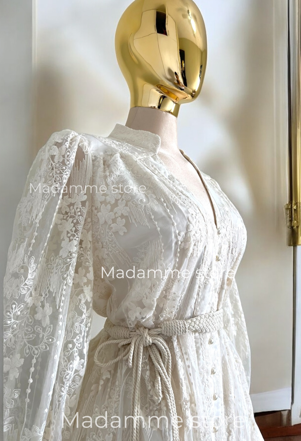 Vestido Sophie Blanche