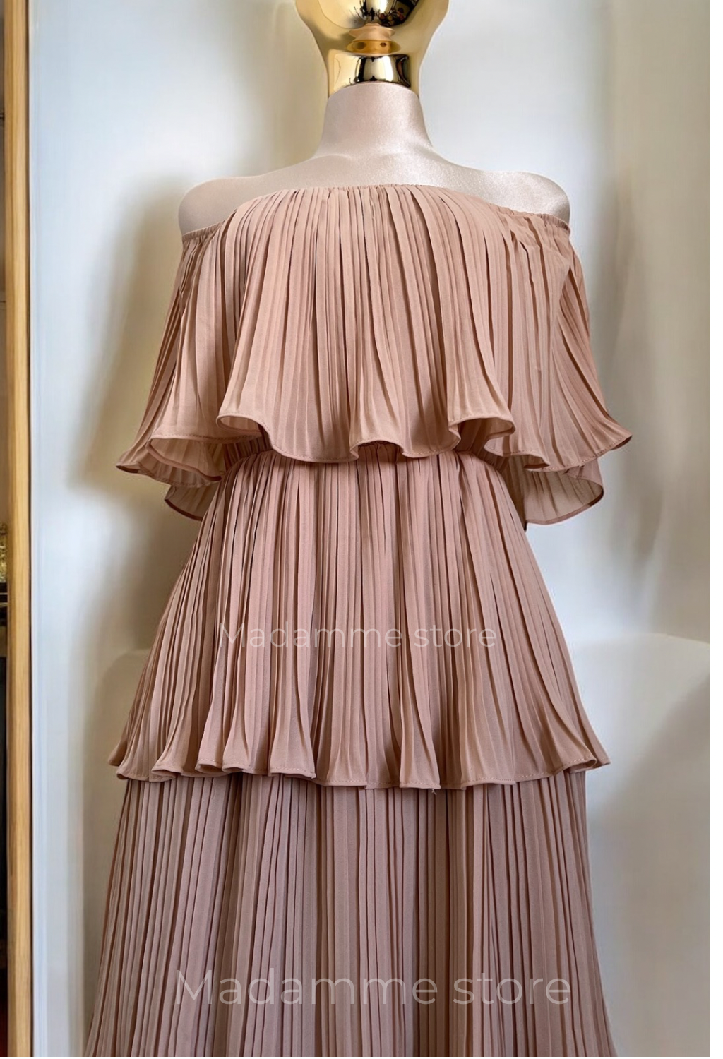 Vestido Taupe Éternel