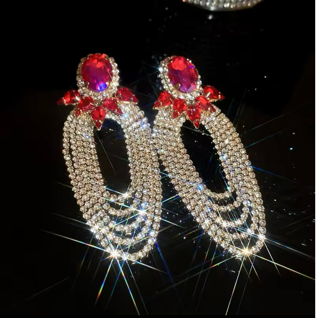 Aretes largos