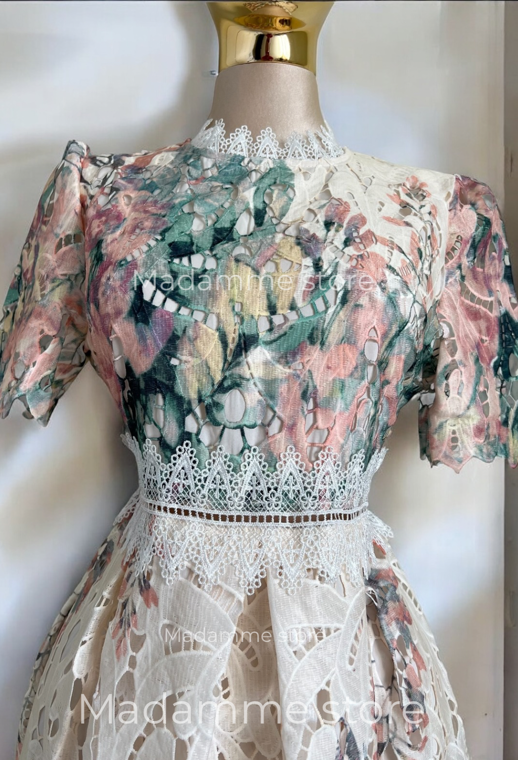 Vestido Jardín de Encaje