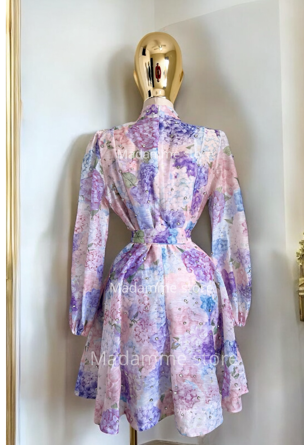 Vestido corto Luz de Uva 🍇