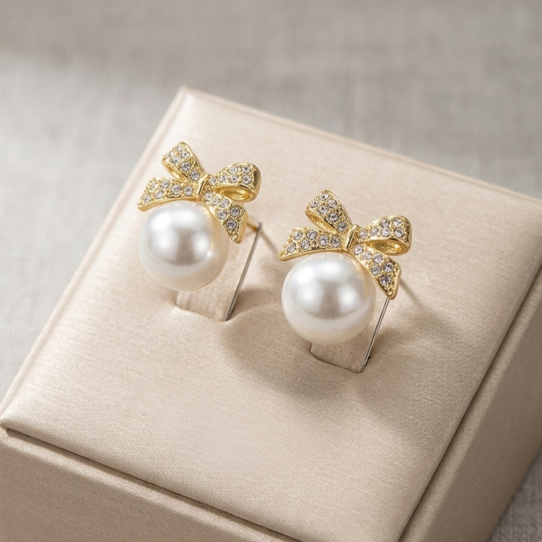 Aretes Moño