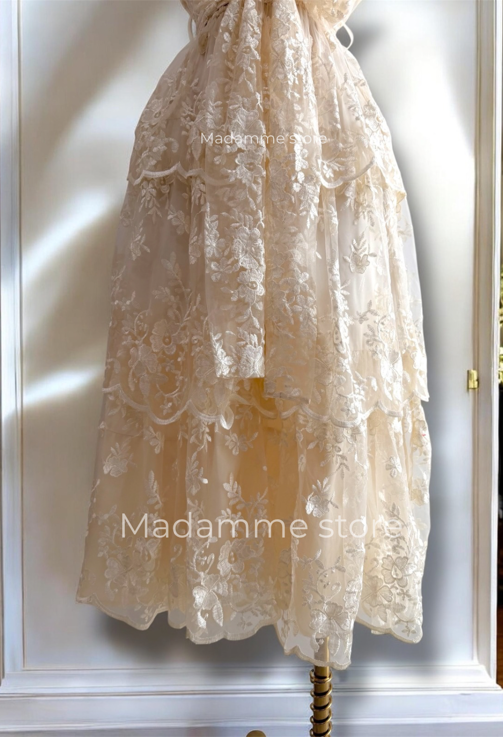 Vestido Jardín de Marfil