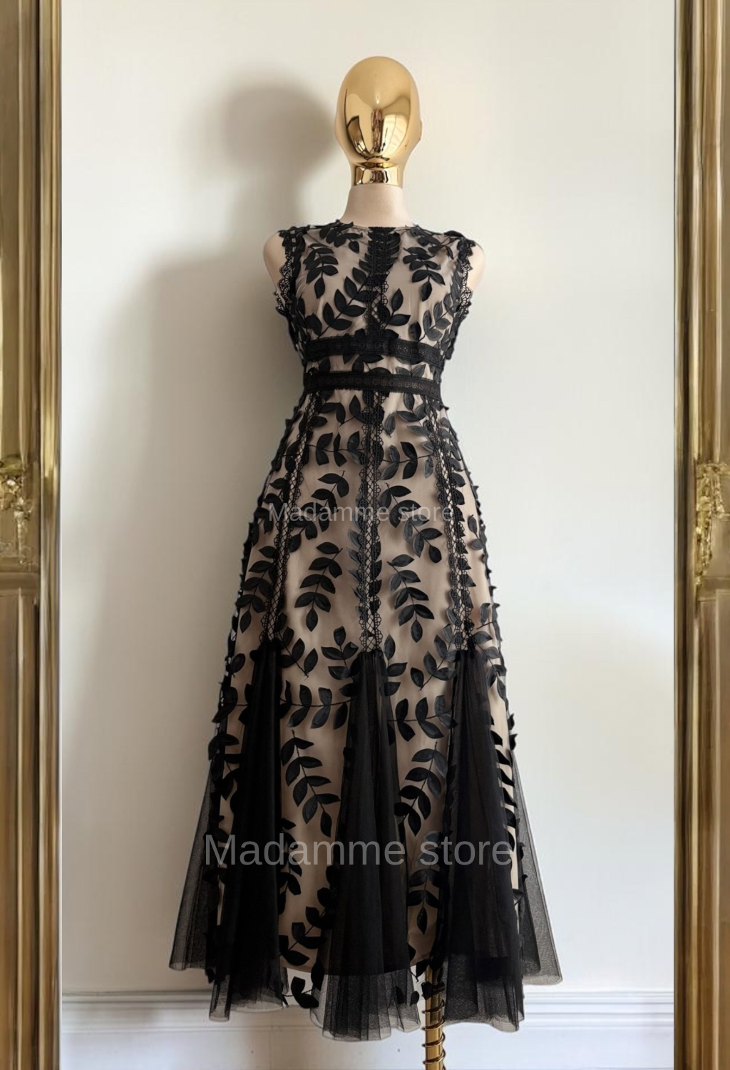 Vestido Jardín de Ébano