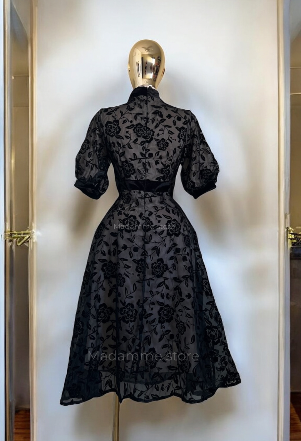 Vestido Toque de Terciopelo