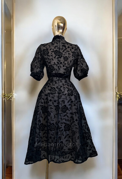 Vestido Toque de Terciopelo