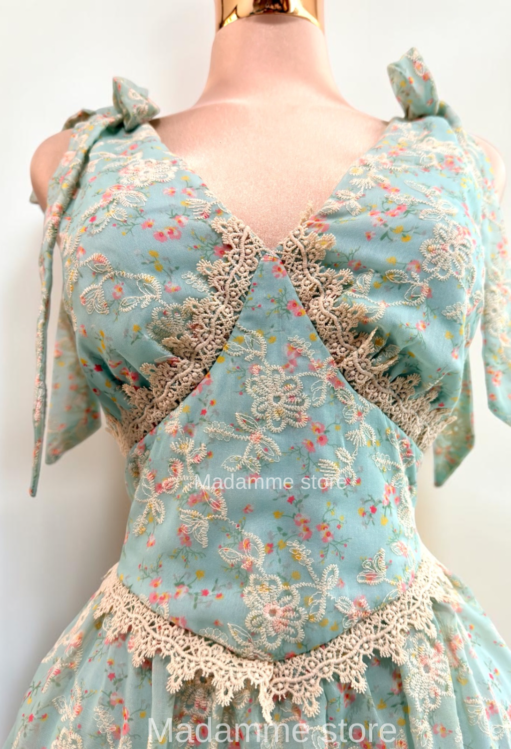 Vestido Menta Encantada