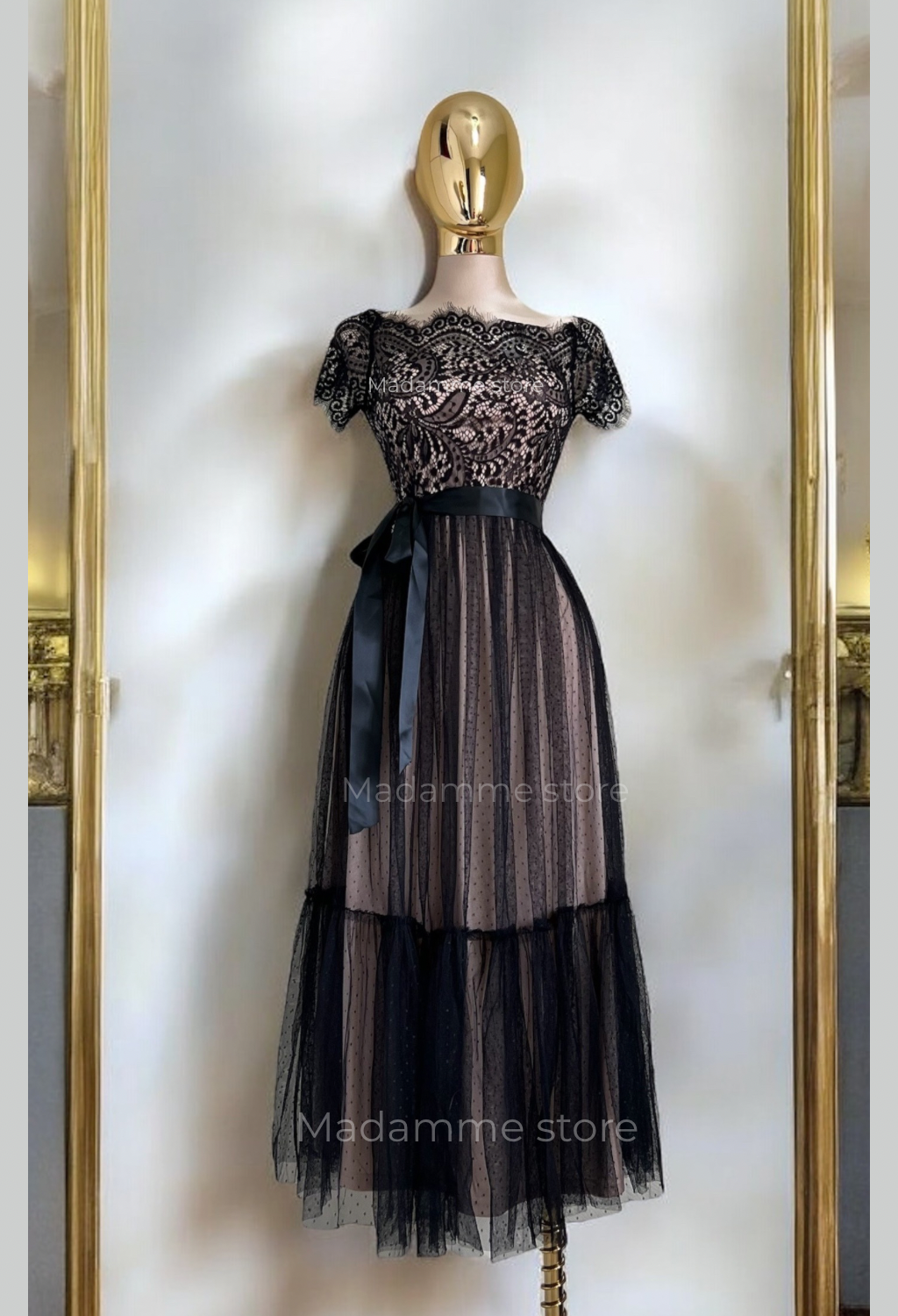 Vestido Flor de Medianoche