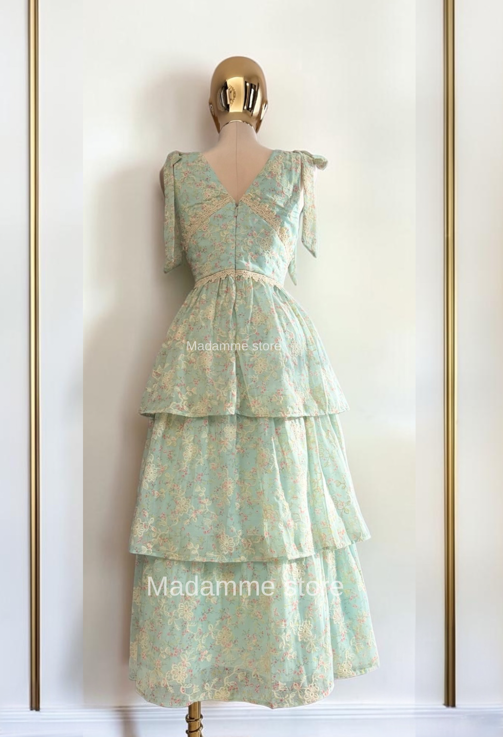 Vestido Menta Encantada