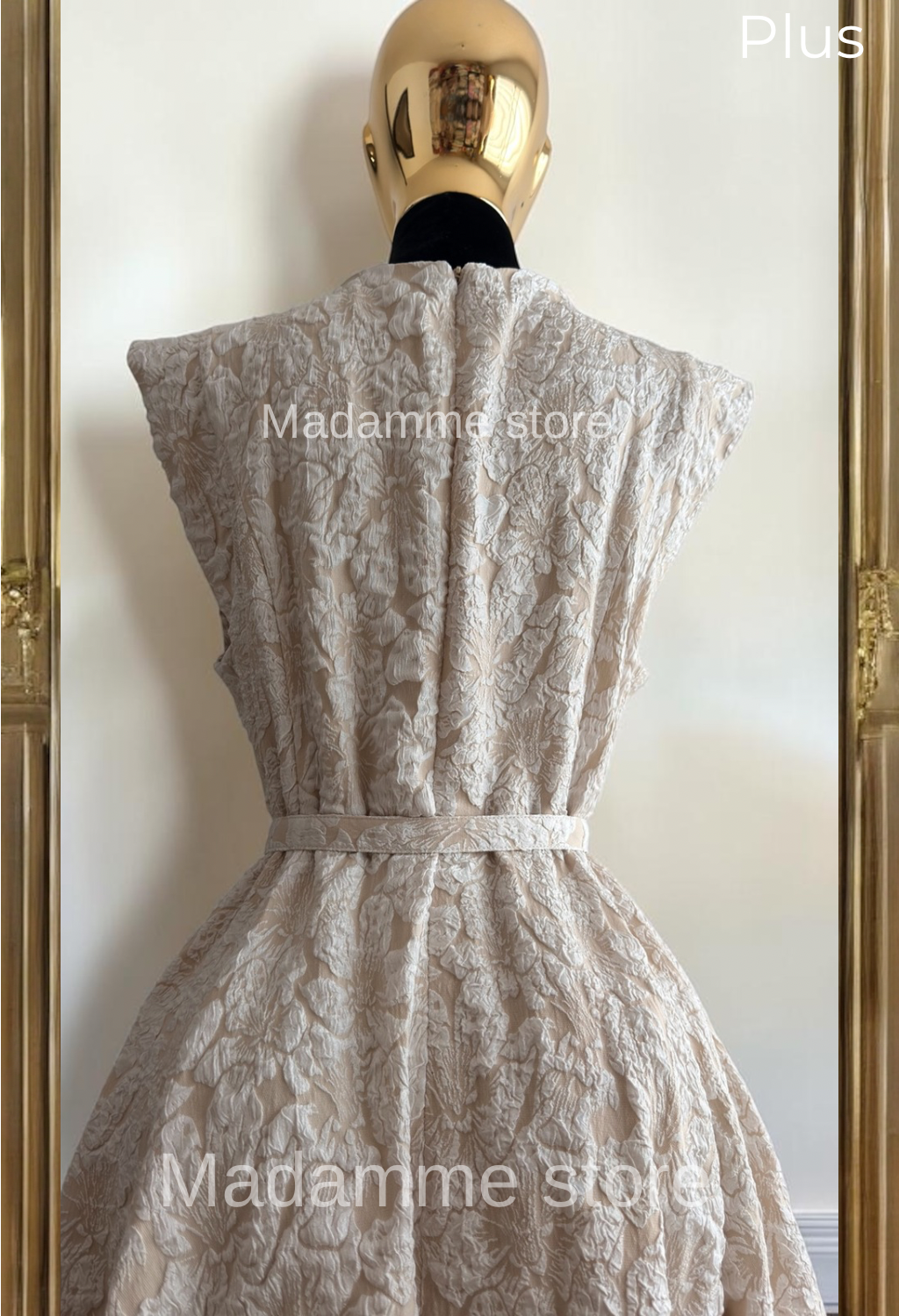 Vestido encanto de porcelana