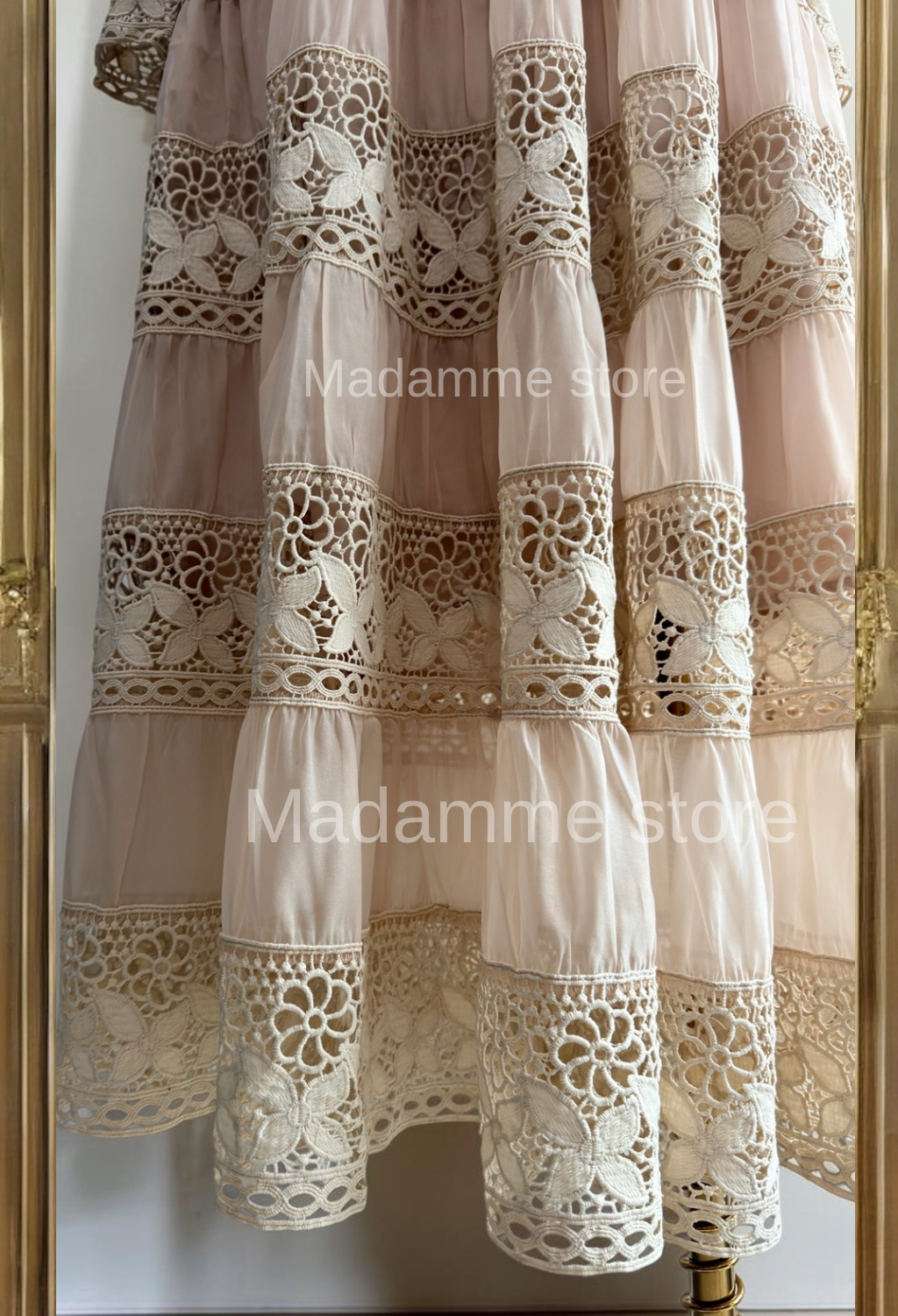 Vestido Romance Europeo
