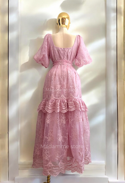 Vestido Diamante Rosa