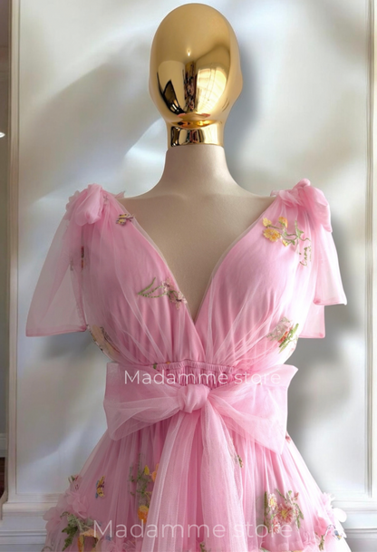Vestido Romance de Rosas