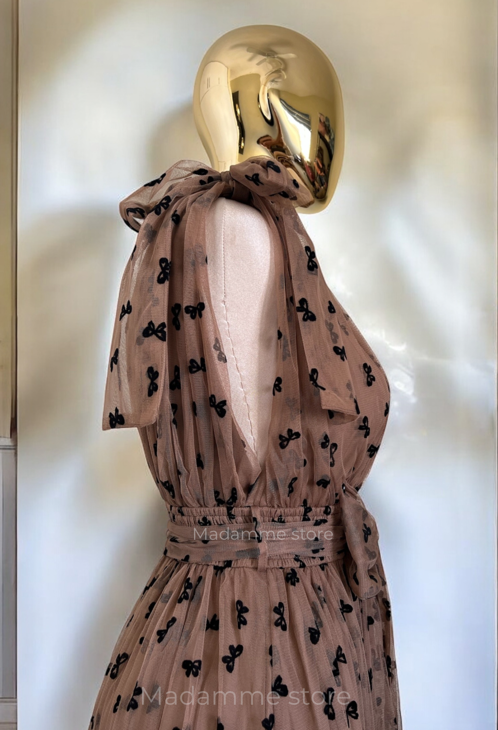 Vestido Caricia de Moka