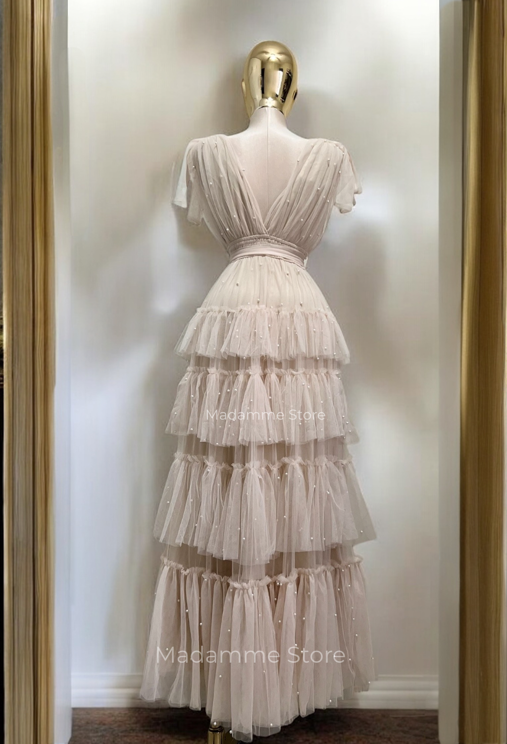 Vestido Aurora Perlada