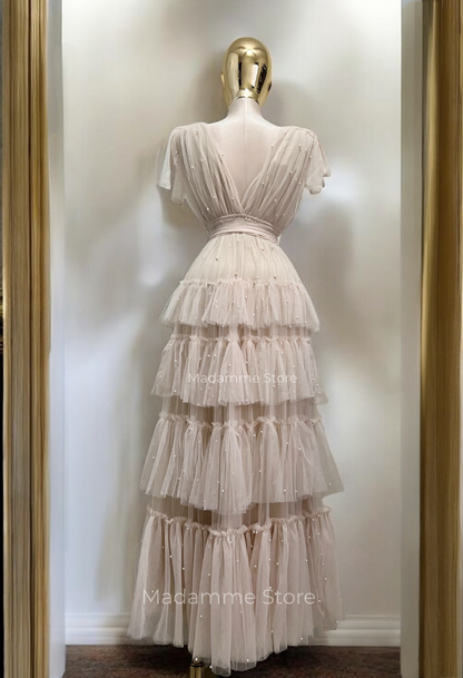 Vestido Aurora Perlada