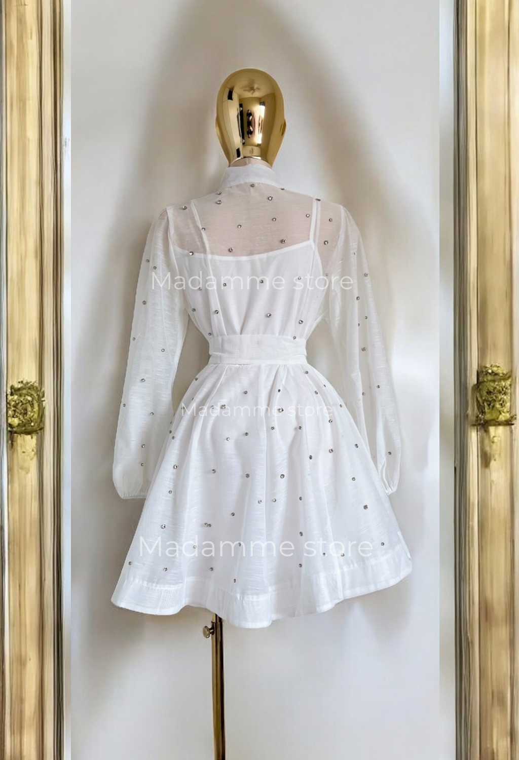 Vestido Diamante Blanco
