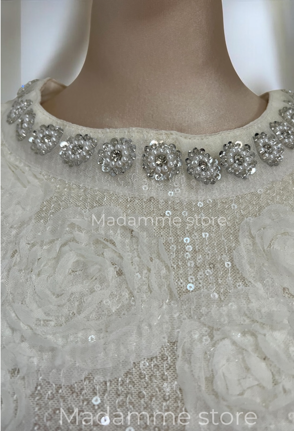 Vestido Rosa de Marfil