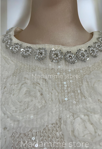 Vestido Rosa de Marfil