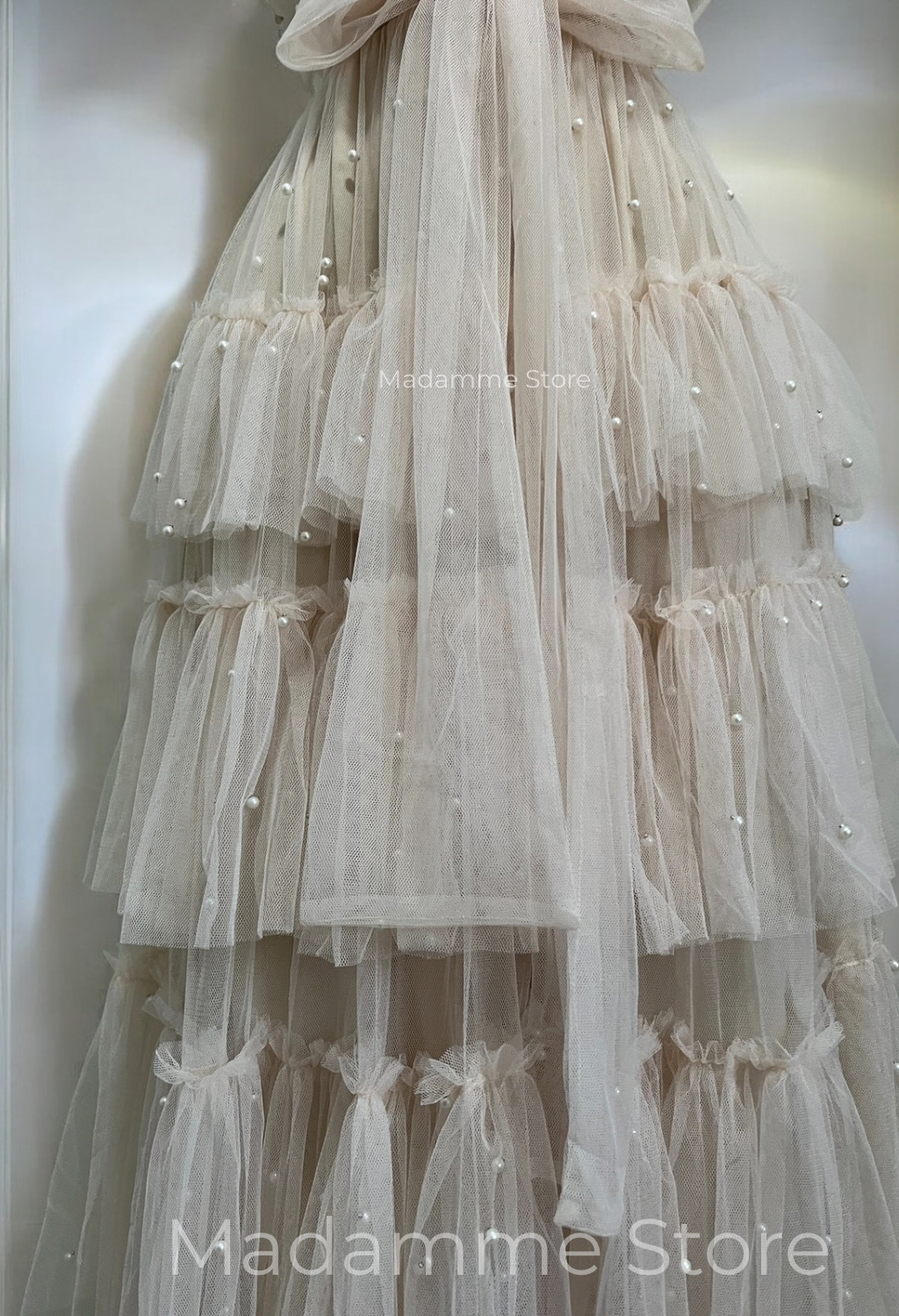 Vestido Aurora Perlada