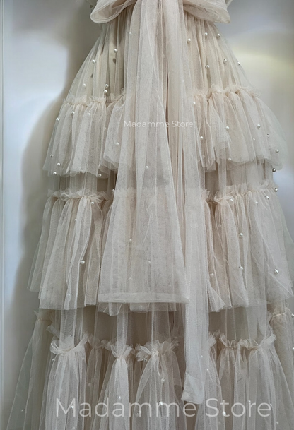 Vestido Aurora Perlada