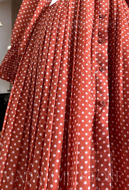 Vestido lunares