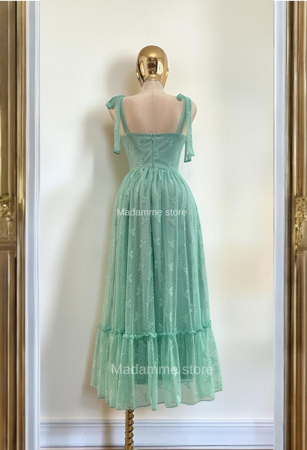 Vestido Esmeralda Mint