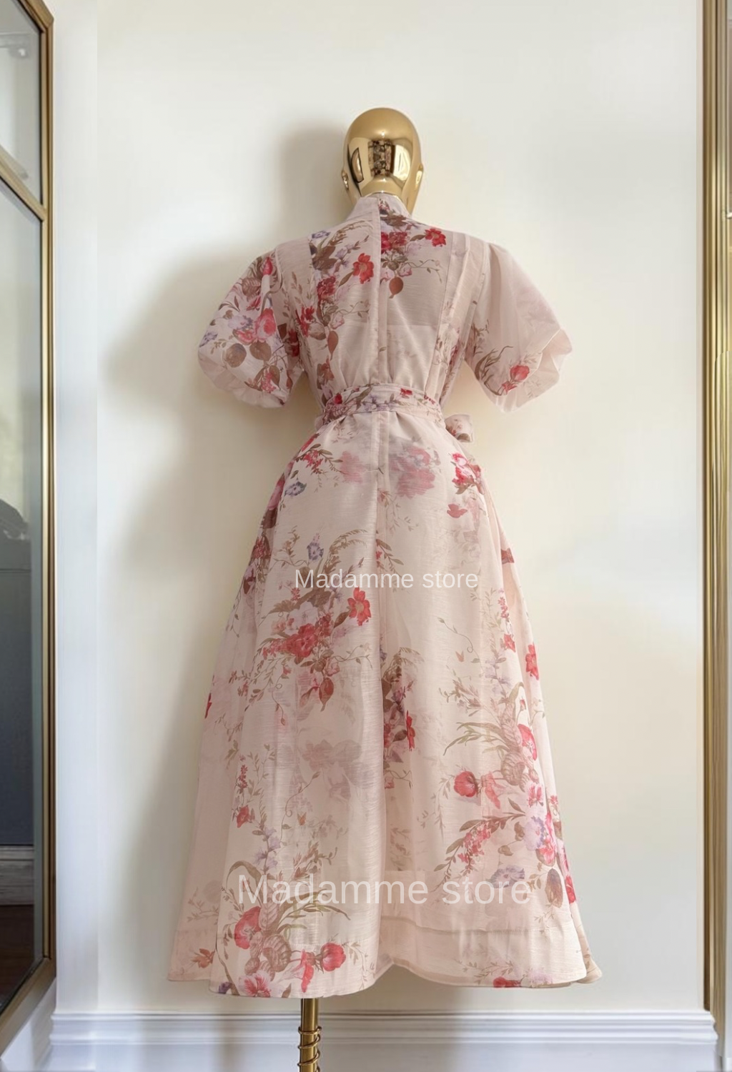 Vestido pétalo de gardenia