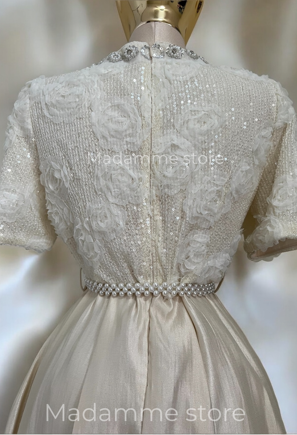 Vestido Rosa de Marfil