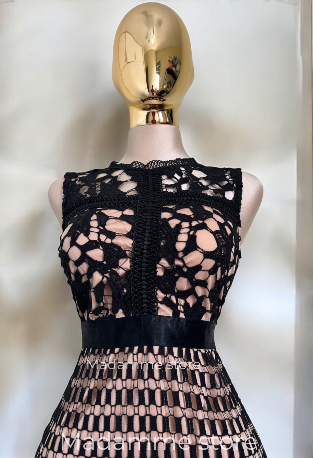 Vestido Encaje Noir Éternel