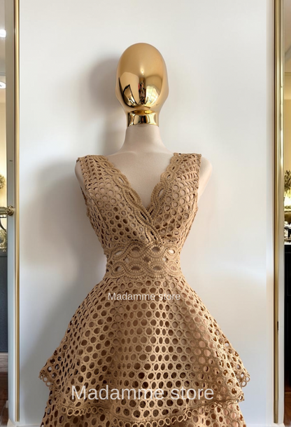 Vestido Eclat Taupe