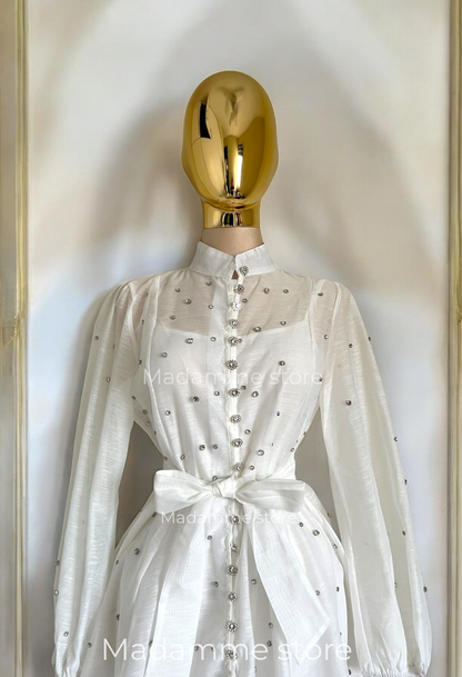 Vestido Diamante Blanco