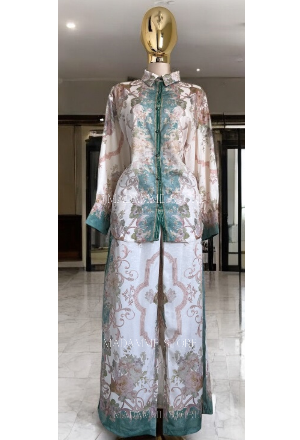 Conjunto Barroco Rosé