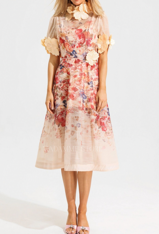 Vestido Pétalo de seda