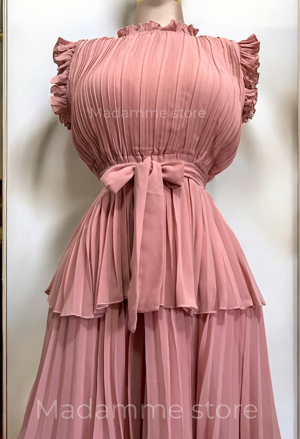 Vestido Romance de Rosa