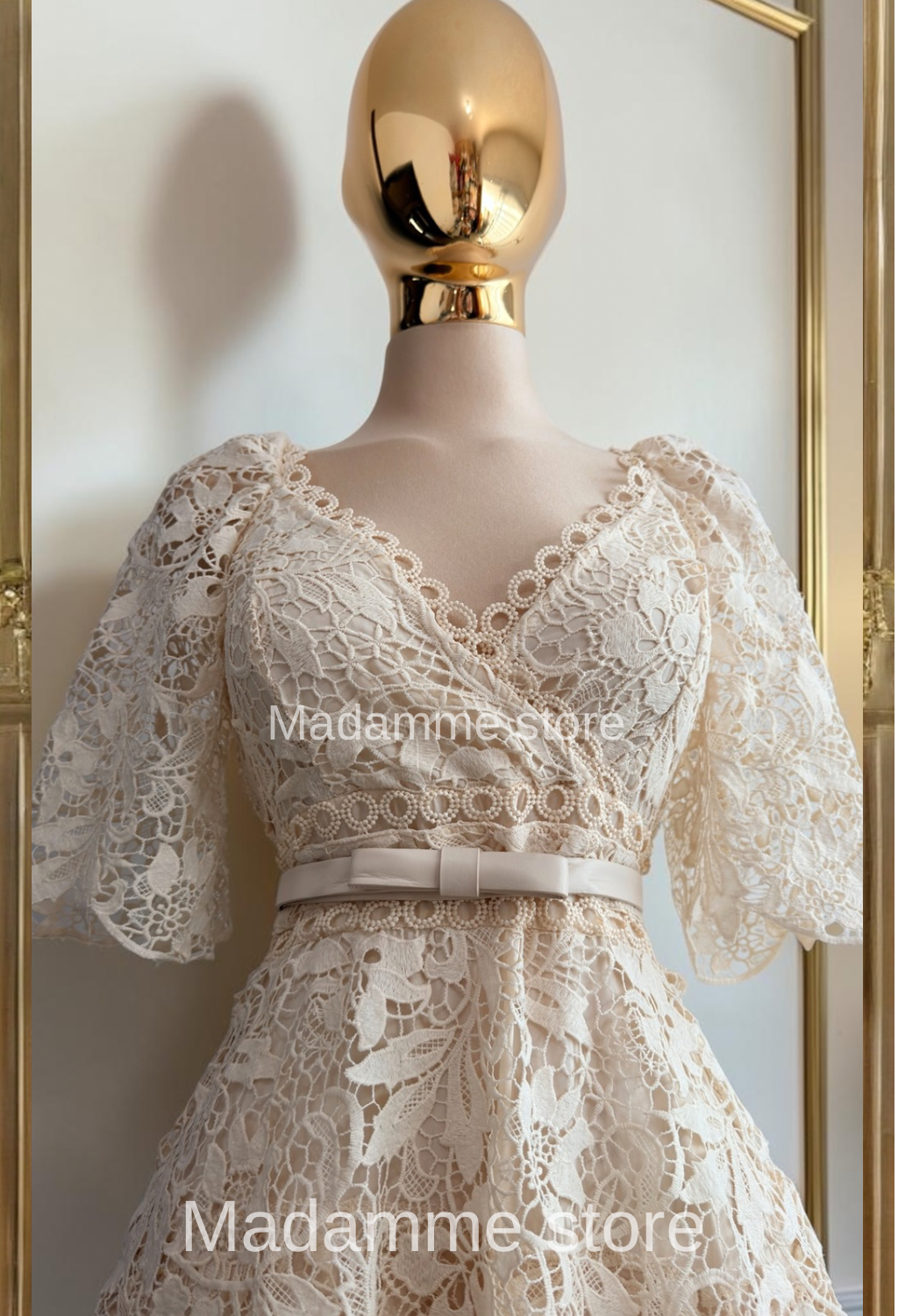 Vestido Flor de Encaje